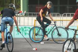 Bike Polo na Feira Mundo Bike 2019 - Primeira parte.