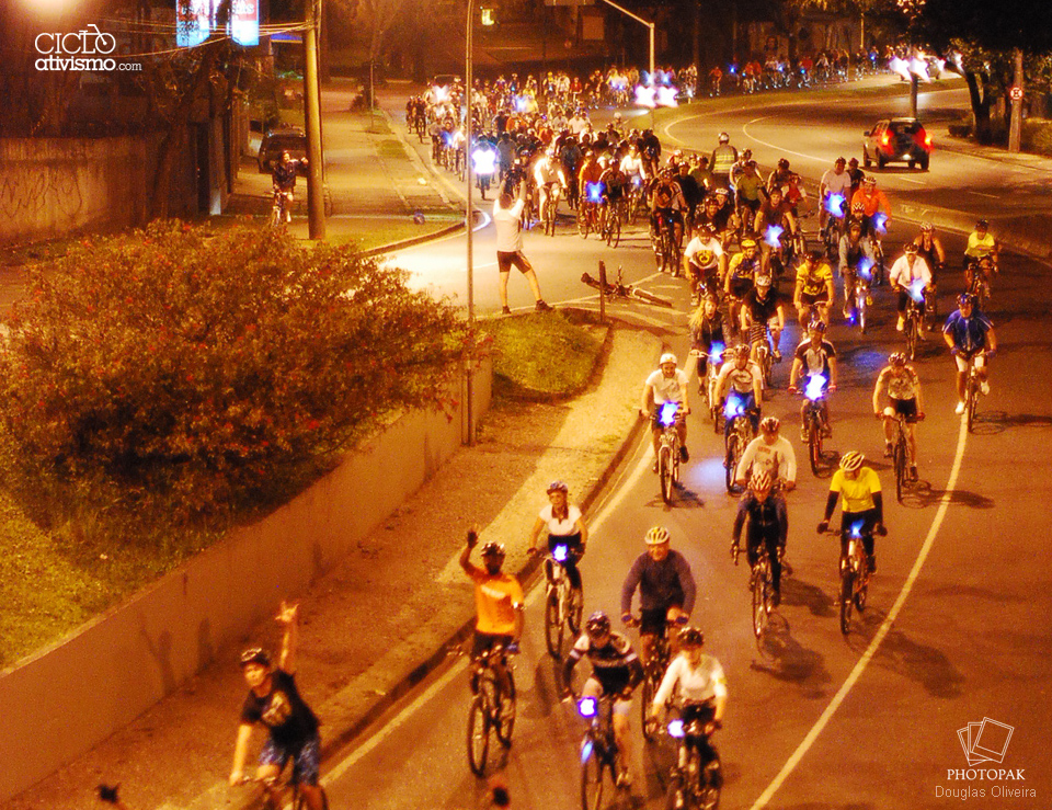 1ª Parte – Pedal Noturno 21/08 + de 400 ciclistas