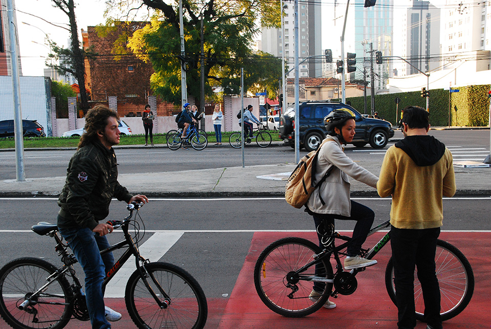 Contagem de Ciclistas na Via Calma – Av. Sete de Setembro / 28-08-2014