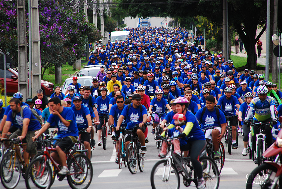 Passeio Ciclístico Curitiba 322 Anos