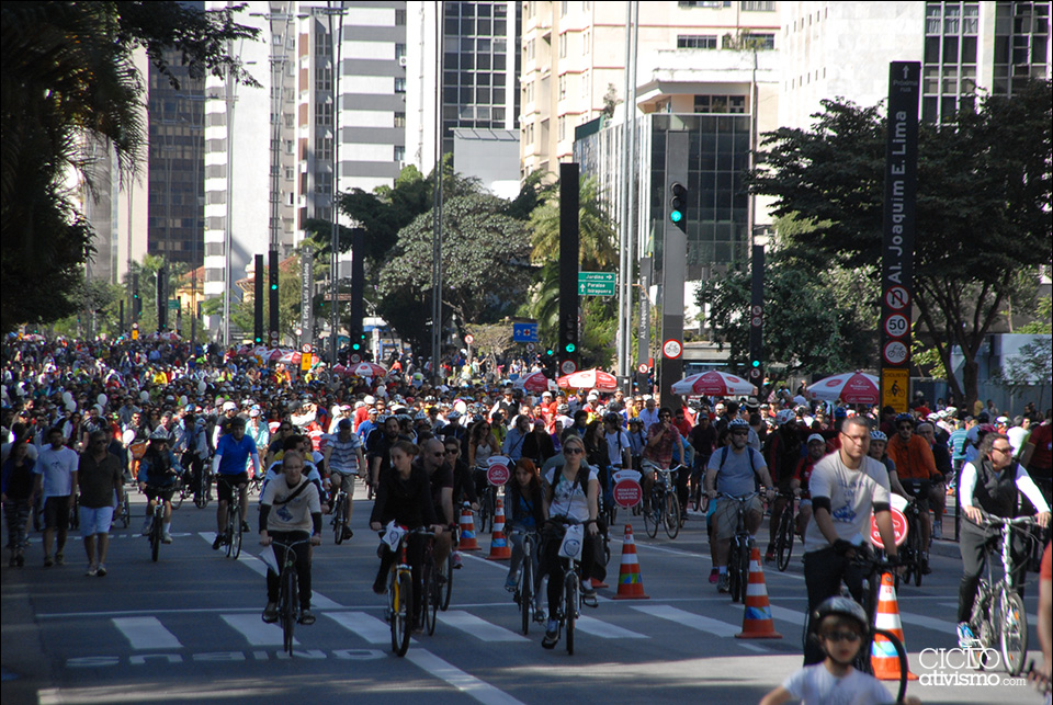 Inauguração Ciclovia da Av. Paulista – SP / 28-06-2015