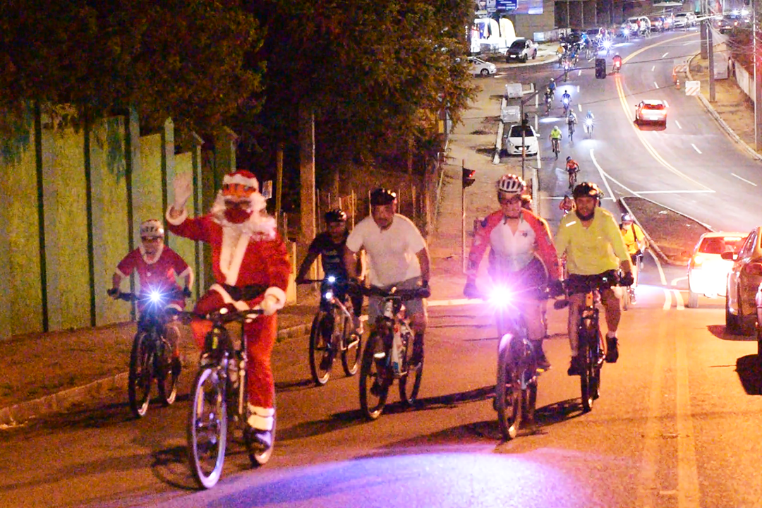 Pedal com Papai Noel – Sergio Riekes 16/12/2021.