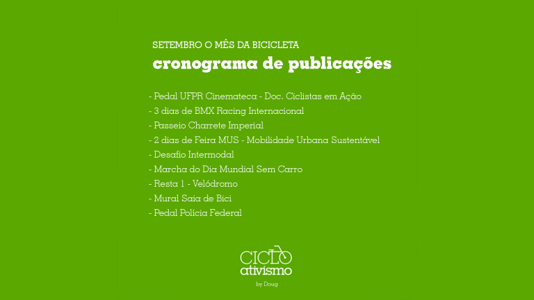 Cronograma de Publicações