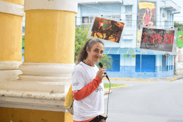Ação ArteBiciMob com Muriel Veluza em Paranaguá – 28/09/25