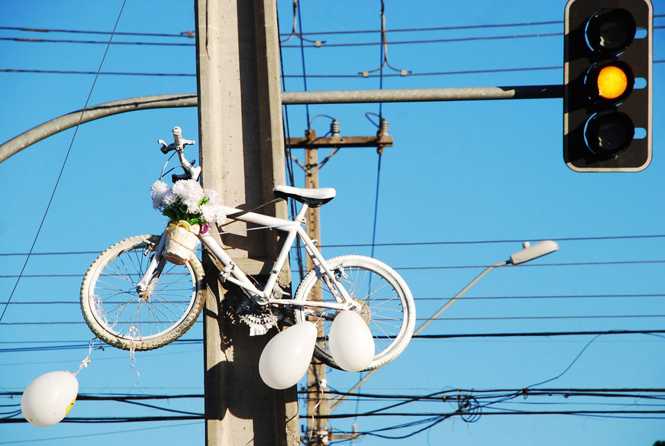 Bicicleta Fantasma na Linha Verde