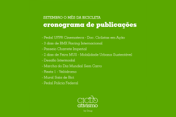 Cronograma de Publicações